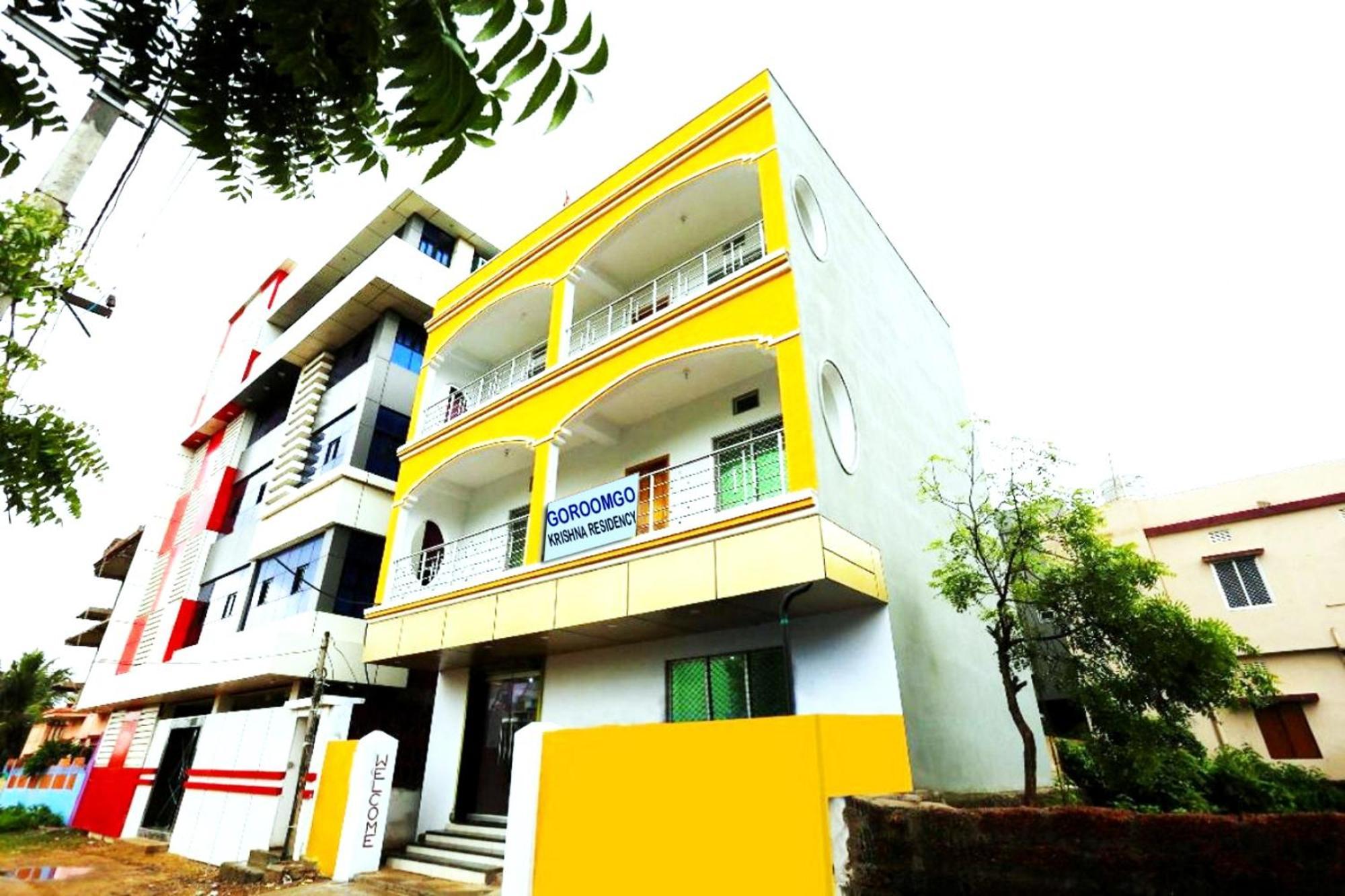 Goroomgo Krishna Residency Puri Near Sea Beach - Spacious Room With Excellent Service Awarded - Best Seller المظهر الخارجي الصورة